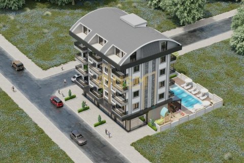 1+1 Leilighet  i Alanya, Antalya, Tyrkia Nr. 48384 - 7