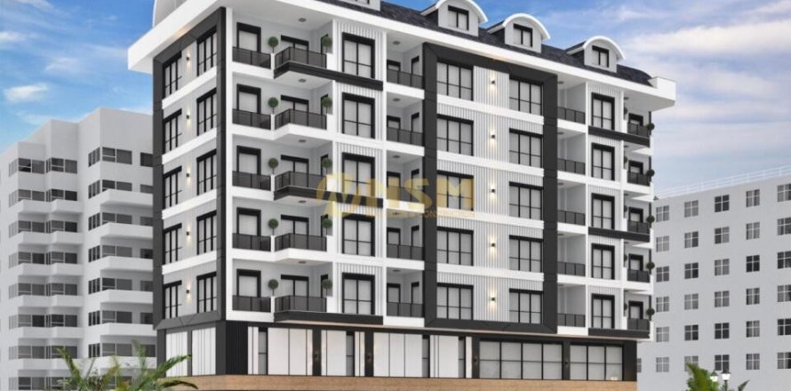 1+1 Leilighet  i Alanya, Antalya, Tyrkia Nr. 48450