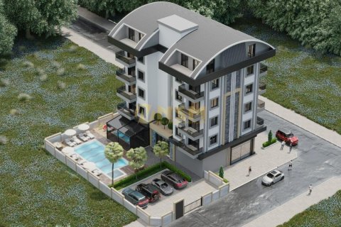 1+1 Leilighet  i Alanya, Antalya, Tyrkia Nr. 48384 - 1