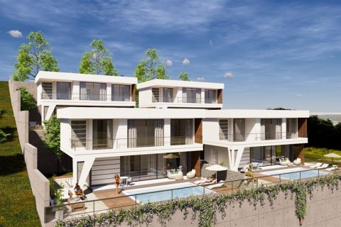 3+1 Villa  i Alanya, Antalya, Tyrkia Nr. 46634 - 1