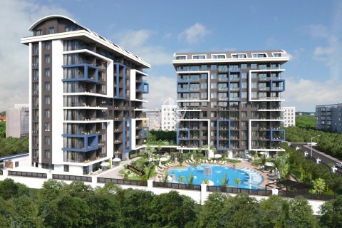 1+1 Leilighet  i Alanya, Antalya, Tyrkia Nr. 34316 - 5