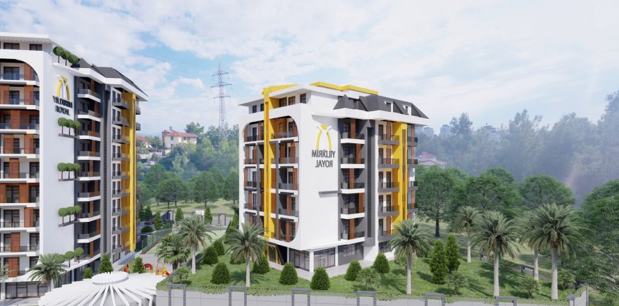 2+1 Leilighet i Yildirim Royal, Avsallar, Antalya, Tyrkia Nr. 49172