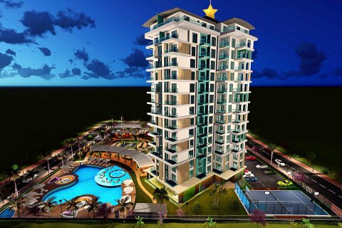 3+1 Leilighet i Residential complex with the comfort of a five-star hotel in Mahmutlar, Alanya, Antalya, Tyrkia Nr. 49689 - 1