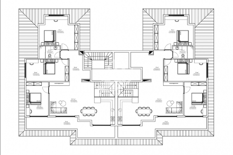 3+1 Villa  i Alanya, Antalya, Tyrkia Nr. 46634 - 20