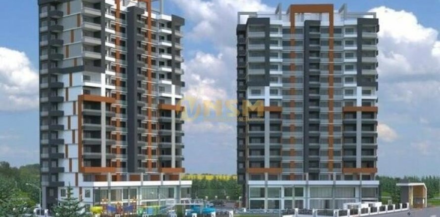 1+1 Leilighet  i Mersin, Tyrkia Nr. 48407