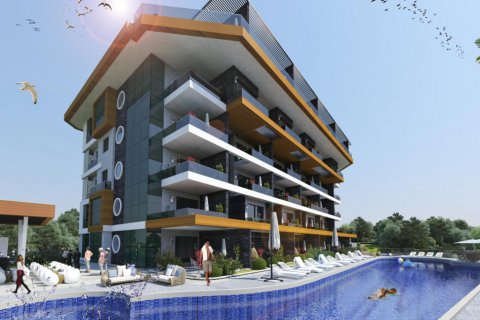 1+1 Leilighet  i Alanya, Antalya, Tyrkia Nr. 48306 - 1