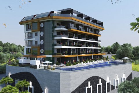 1+1 Leilighet  i Alanya, Antalya, Tyrkia Nr. 48306 - 2