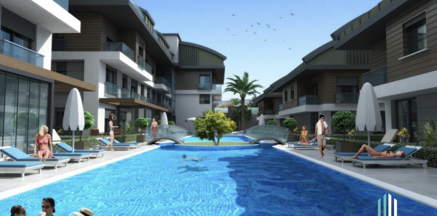 4+1 Leilighet  i Antalya, Tyrkia Nr. 52872