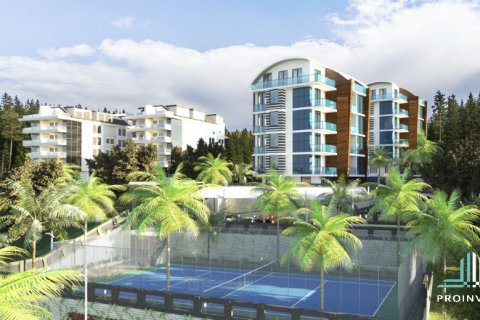 1+1 Leilighet  i Alanya, Antalya, Tyrkia Nr. 53966 - 1