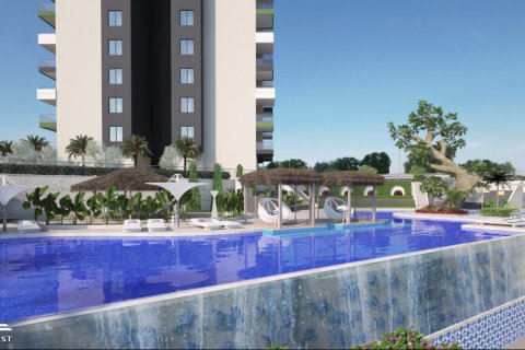 1+1 Leilighet  i Alanya, Antalya, Tyrkia Nr. 53967 - 9