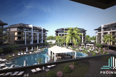 1+1 Leilighet  i Alanya, Antalya, Tyrkia Nr. 51486 - 2