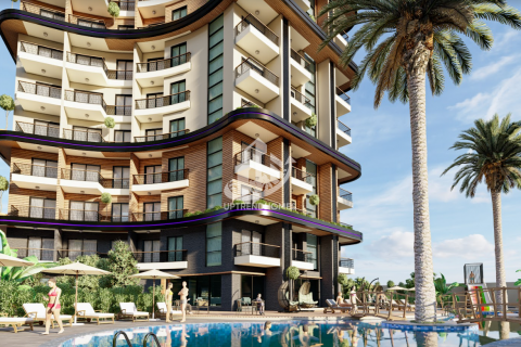 1+1 Leilighet  i Mahmutlar, Antalya, Tyrkia Nr. 39948 - 4