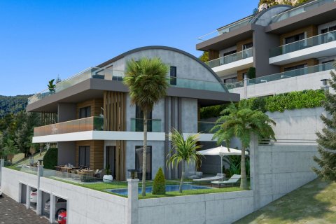 3+2 Villa  i Bektas, Alanya, Antalya, Tyrkia Nr. 52104 - 25