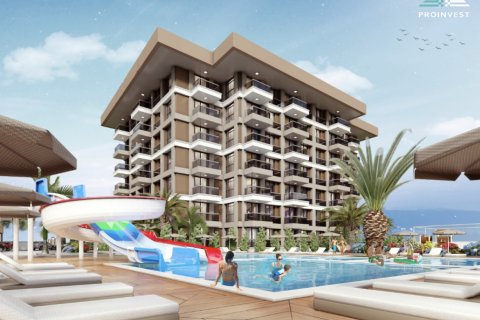 1+1 Leilighet  i Alanya, Antalya, Tyrkia Nr. 53965 - 2