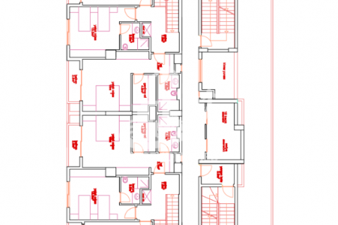 1+1 Leilighet  i Mahmutlar, Antalya, Tyrkia Nr. 47486 - 23