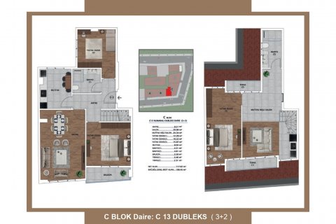 3+2 Leilighet  i Beyoglu, Istanbul, Tyrkia Nr. 54496 - 20