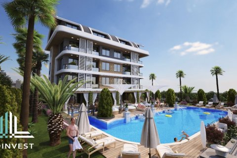 1+1 Leilighet  i Alanya, Antalya, Tyrkia Nr. 52297 - 14