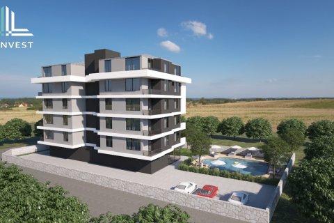 1+1 Leilighet  i Alanya, Antalya, Tyrkia Nr. 52414 - 3