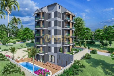 1+1 Leilighet  i Alanya, Antalya, Tyrkia Nr. 53980 - 1