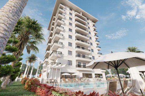 1+1 Leilighet  i Alanya, Antalya, Tyrkia Nr. 53975 - 6