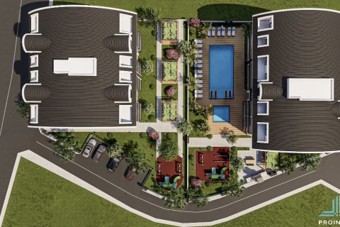 1+1 Leilighet  i Alanya, Antalya, Tyrkia Nr. 53968 - 9