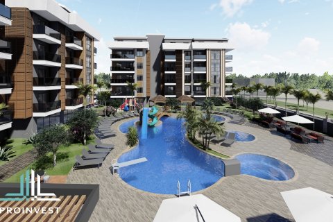 1+1 Leilighet  i Alanya, Antalya, Tyrkia Nr. 52294 - 9