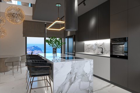 4+1 Villa i Tepe, Alanya, Antalya, Tyrkia Nr. 52098 - 4