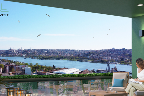 3+1 Leilighet  i Beyoglu, Istanbul, Tyrkia Nr. 54494 - 7