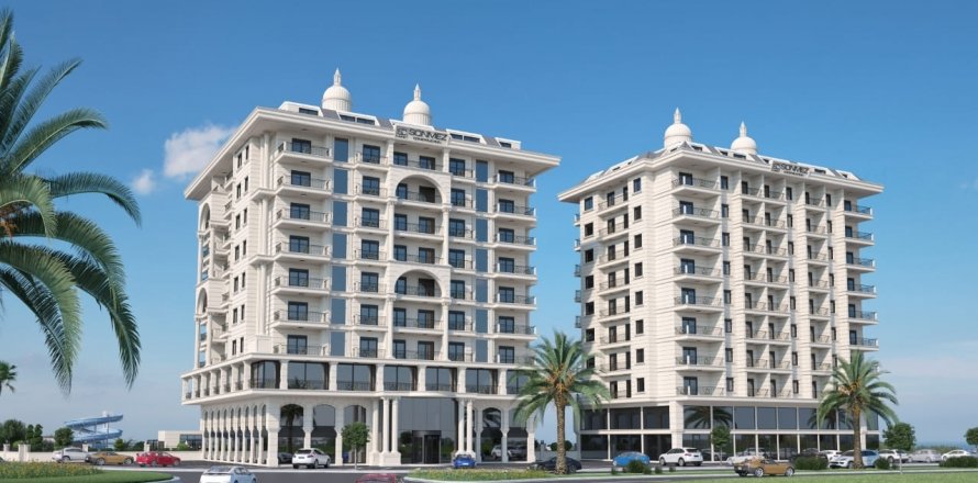 Bolig kompleks  i Mahmutlar, Antalya, Tyrkia Nr. 52061