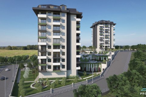 1+1 Leilighet  i Alanya, Antalya, Tyrkia Nr. 53967 - 8