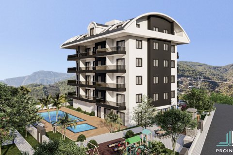 1+1 Leilighet  i Alanya, Antalya, Tyrkia Nr. 53968 - 8