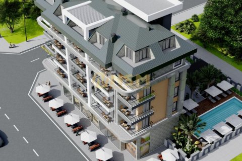 1+1 Leilighet  i Alanya, Antalya, Tyrkia Nr. 53991 - 10