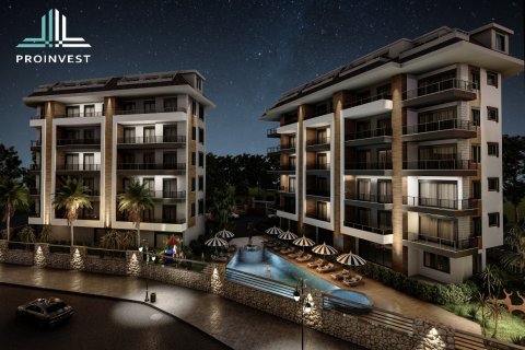 1+1 Leilighet  i Tosmur, Alanya, Antalya, Tyrkia Nr. 52524 - 6