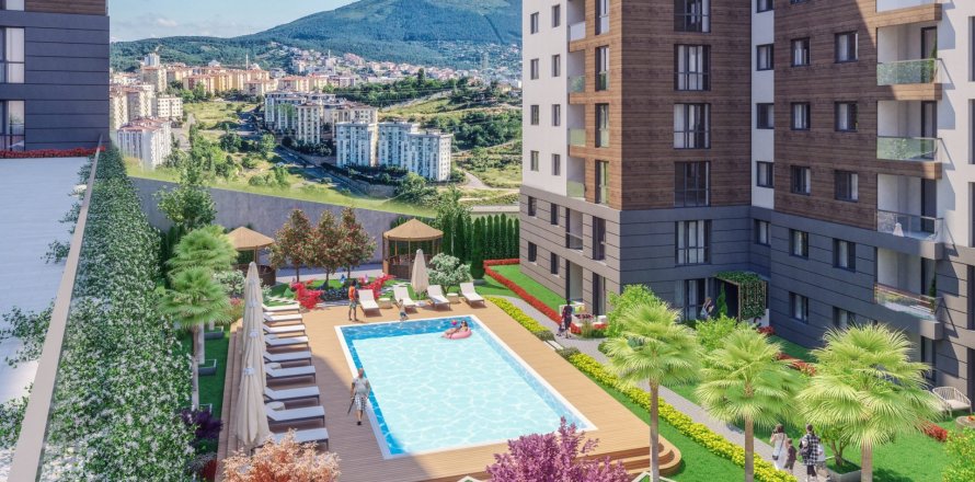 3+1 Leilighet  i Istanbul, Tyrkia Nr. 50438