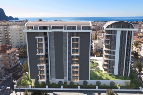 1+1 Leilighet  i Alanya, Antalya, Tyrkia Nr. 58906 - 3