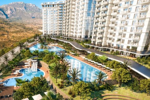 1+1 Leilighet  i Alanya, Antalya, Tyrkia Nr. 58957 - 3