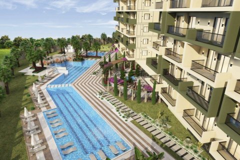 1+1 Leilighet  i Alanya, Antalya, Tyrkia Nr. 58812 - 2