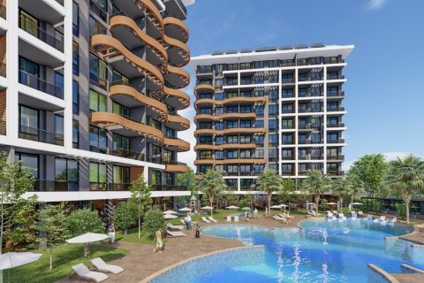 1+1 Leilighet  i Alanya, Antalya, Tyrkia Nr. 58985 - 1