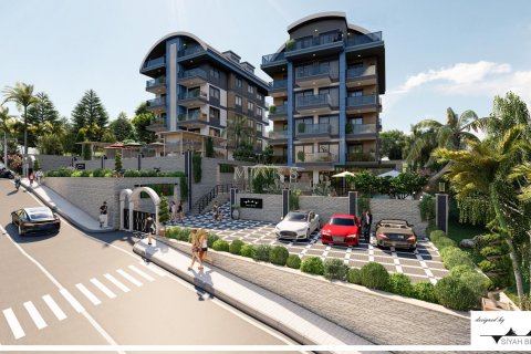 2+1 Leilighet i Residential complex located in one of the best areas of Alanya &#8211; Oba. With a beautiful view of the sea and mountains, Alanya, Antalya, Tyrkia Nr. 59220 - 10