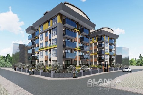 1+1 Leilighet  i Alanya, Antalya, Tyrkia Nr. 59008 - 1