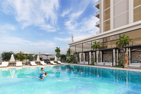 1+1 Leilighet  i Alanya, Antalya, Tyrkia Nr. 58820 - 2