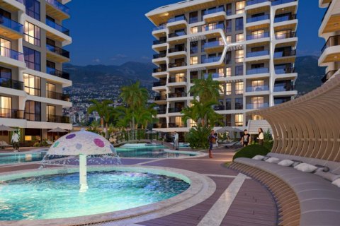 1+1 Leilighet  i Alanya, Antalya, Tyrkia Nr. 61585 - 29