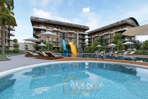 1+1 Leilighet  i Alanya, Antalya, Tyrkia Nr. 59036 - 4