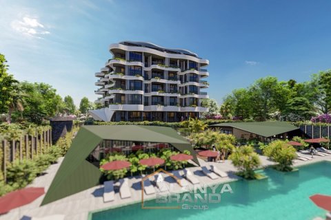 1+1 Leilighet  i Alanya, Antalya, Tyrkia Nr. 59024 - 3