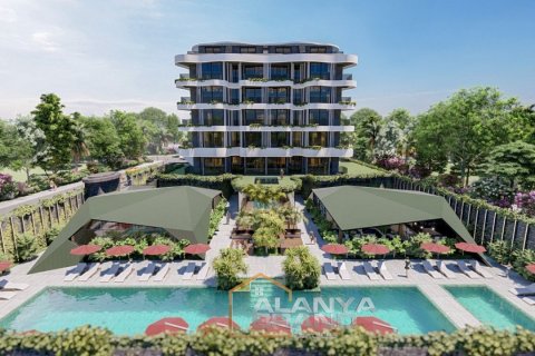 1+1 Leilighet  i Alanya, Antalya, Tyrkia Nr. 59024 - 2