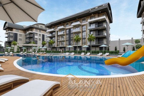 1+1 Leilighet  i Alanya, Antalya, Tyrkia Nr. 59036 - 1