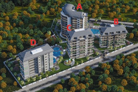 2+1 Leilighet  i Alanya, Antalya, Tyrkia Nr. 58826 - 17