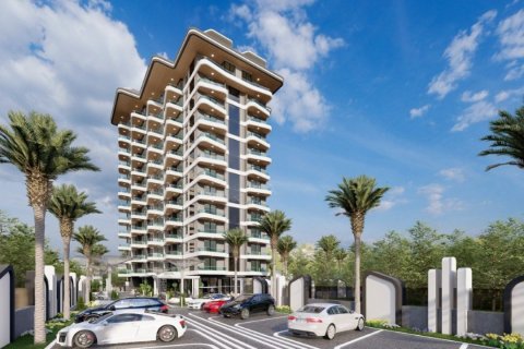 1+1 Leilighet  i Alanya, Antalya, Tyrkia Nr. 58982 - 1