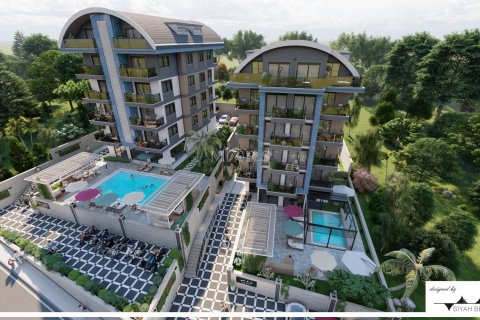 2+1 Leilighet i Residential complex located in one of the best areas of Alanya &#8211; Oba. With a beautiful view of the sea and mountains, Alanya, Antalya, Tyrkia Nr. 59220 - 3