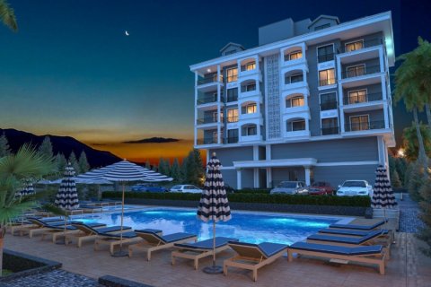 1+1 Leilighet  i Alanya, Antalya, Tyrkia Nr. 58803 - 3